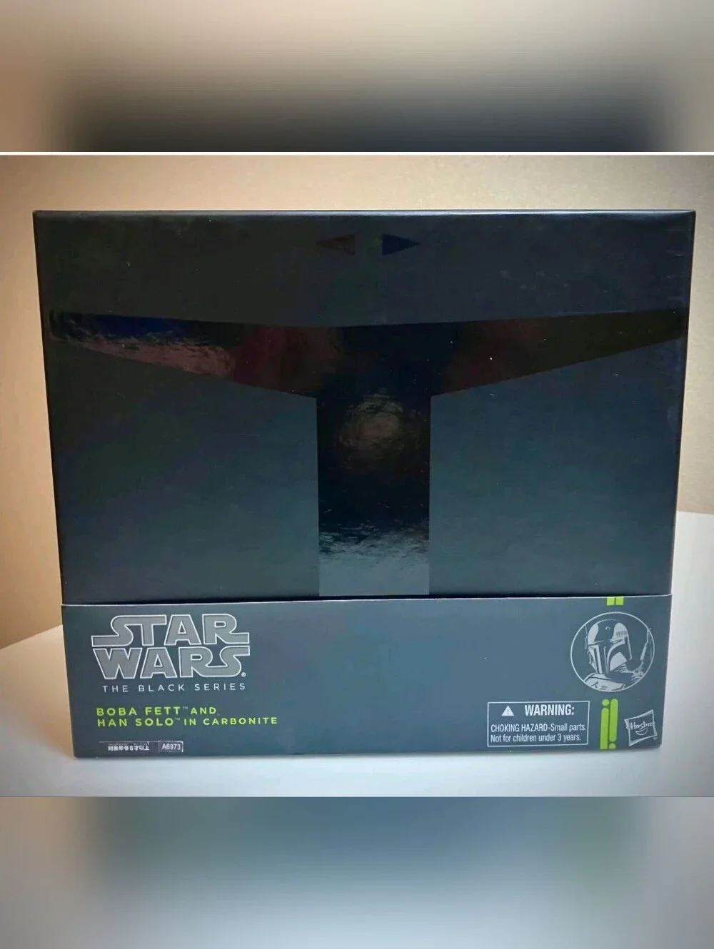 2013 Comic Con Star Wars Black Series - SDCC -Boba Fett & Han Solo Carbonite